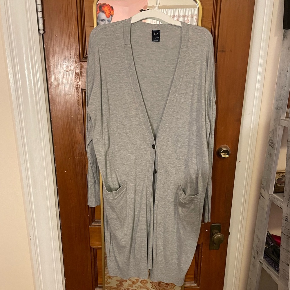 Gap Long Gray Sweater XL